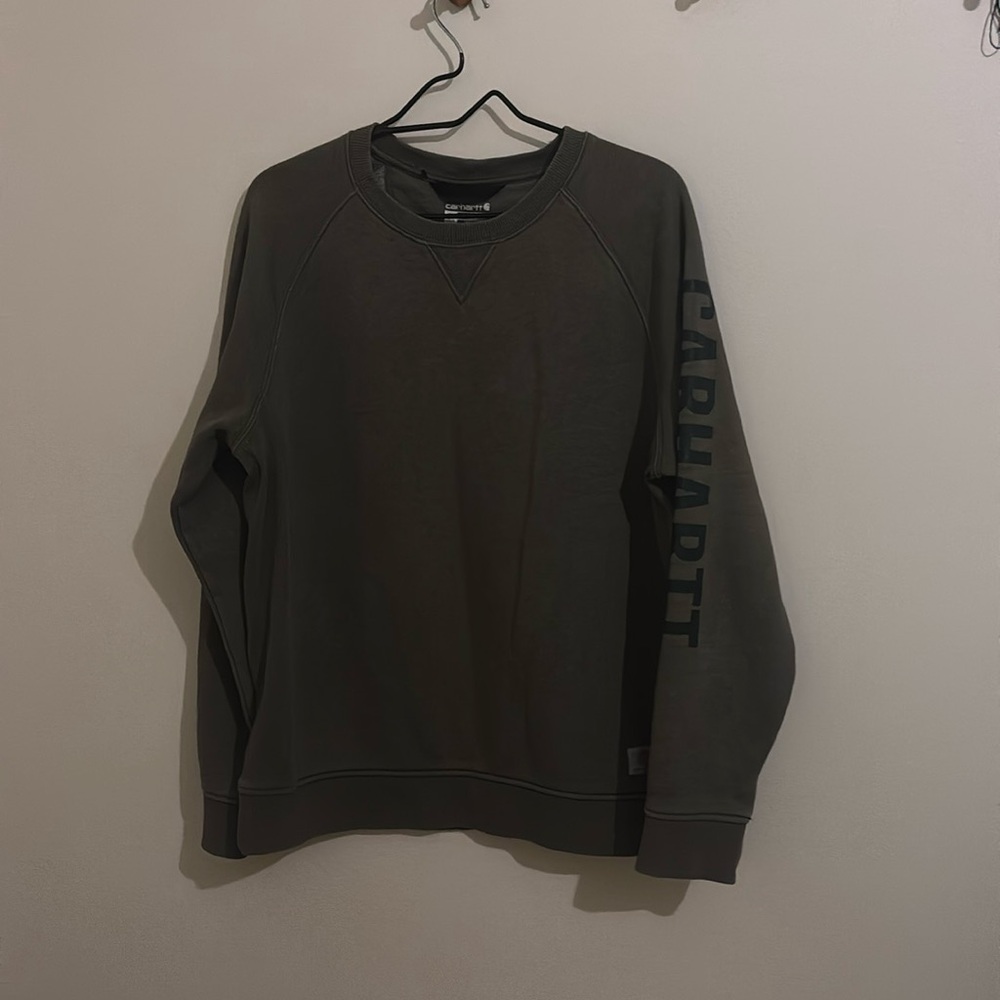 Carhartt Relaxed Fit Pullover Sweatshirt Green XL